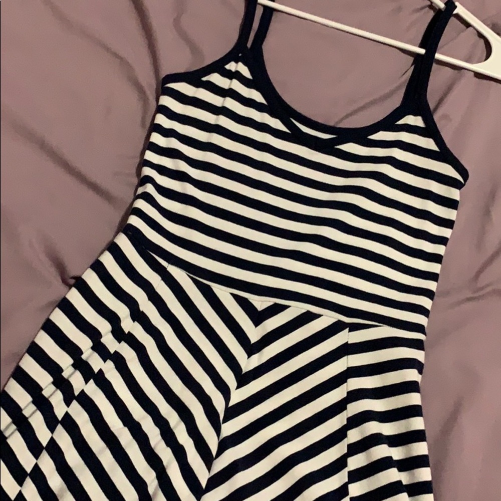 Spaghetti strap swing dress